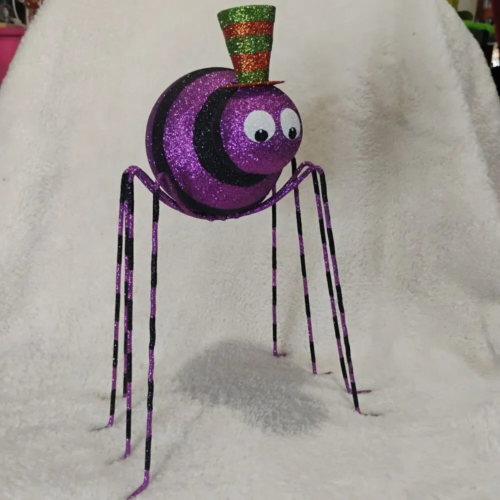 Pier 1 Rare Glittered Spider 11